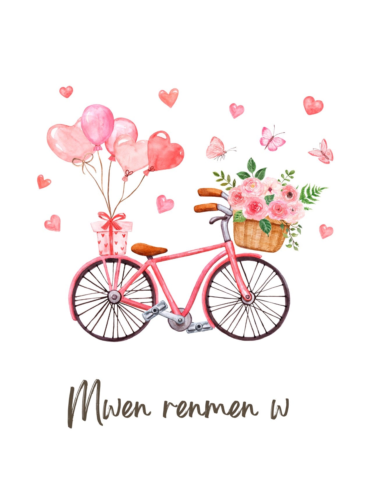 Mwen renmen w - I love you